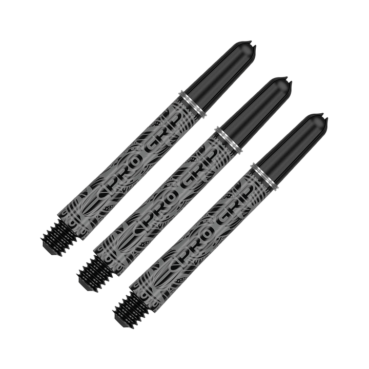 Target Pro Grip Ink Nylon Dart Shafts Intermediate (41mm) / Black Shafts