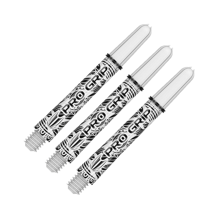 Target Pro Grip Ink Nylon Dart Shafts Intermediate (41mm) / White Shafts
