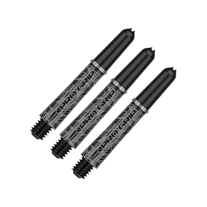 Target Pro Grip Ink Short (34mm) Nylon Dart Shafts Black Shafts