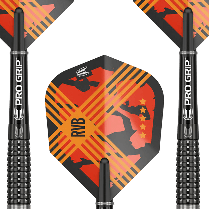 Target RVB Gen 3 Swiss Point Steel Tip Darts - 95% Tungsten - 21 Grams Darts