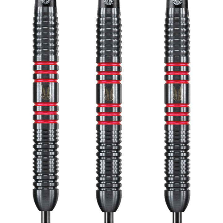 Target Vapor 8 Black & Red - 80% Tungsten Steel Tip Darts Darts