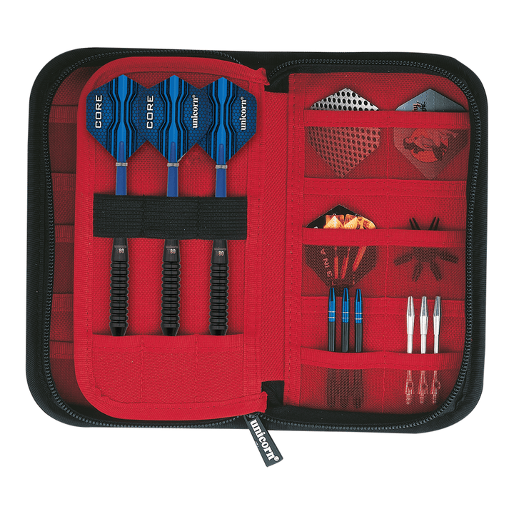 Unicorn Pro Maxi Darts Case Black/Red Cases