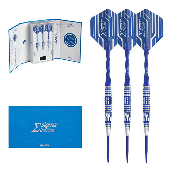 Unicorn Sigma HS - 90% Tungsten Steel Tip Darts 21 Grams Darts