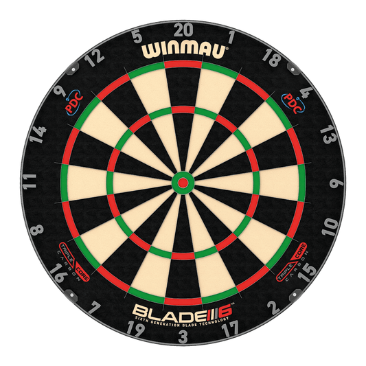 Winmau Blade 6 Triple Core Carbon - Dartboard Boards