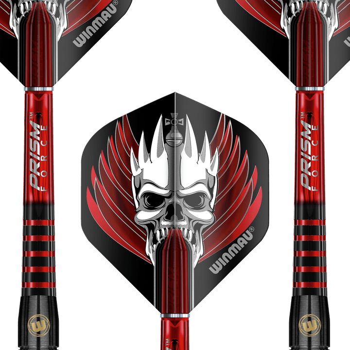 Winmau Mervyn King Steel Tip Darts - 90% Tungsten - 22 Grams Darts