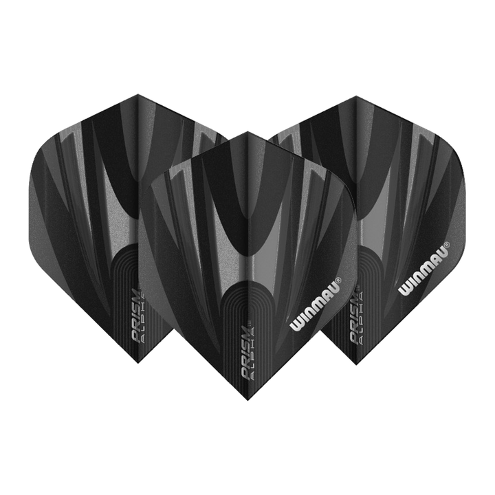 Winmau Prism Alpha Dart Flights Grey / Standard Flights