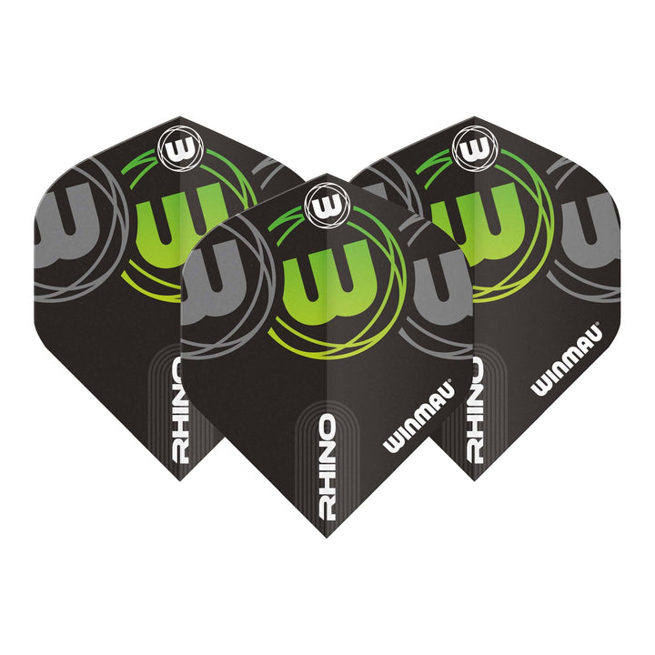 Winmau Rhino Logo - Extra Thick Dart Flights Flights