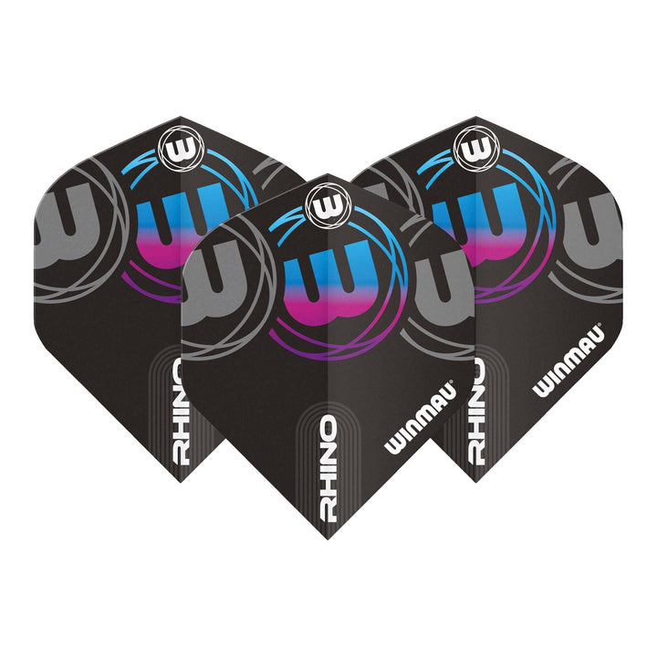 Winmau Rhino Logo - Extra Thick Dart Flights Flights