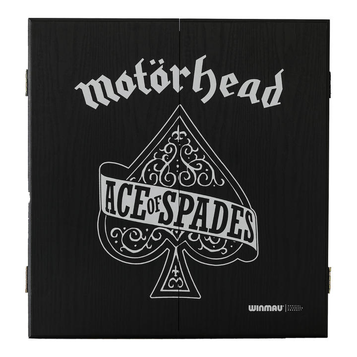 Winmau Rock Legends Dartboard Cabinet Ace of Spades Boards