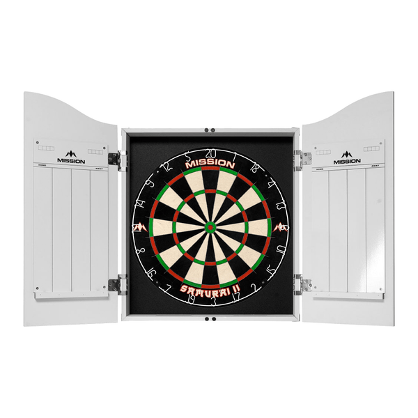 Winmau Samurai II Dartboard & Cabinet Bundle Boards