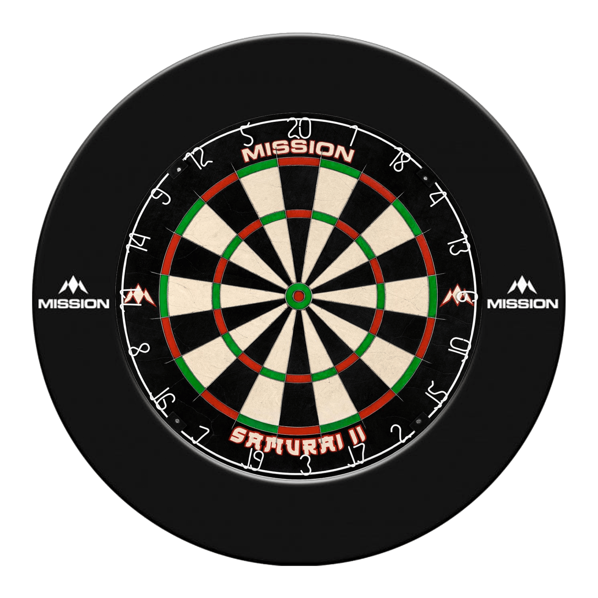 Winmau Samurai II Dartboard & Surround Bundle Boards
