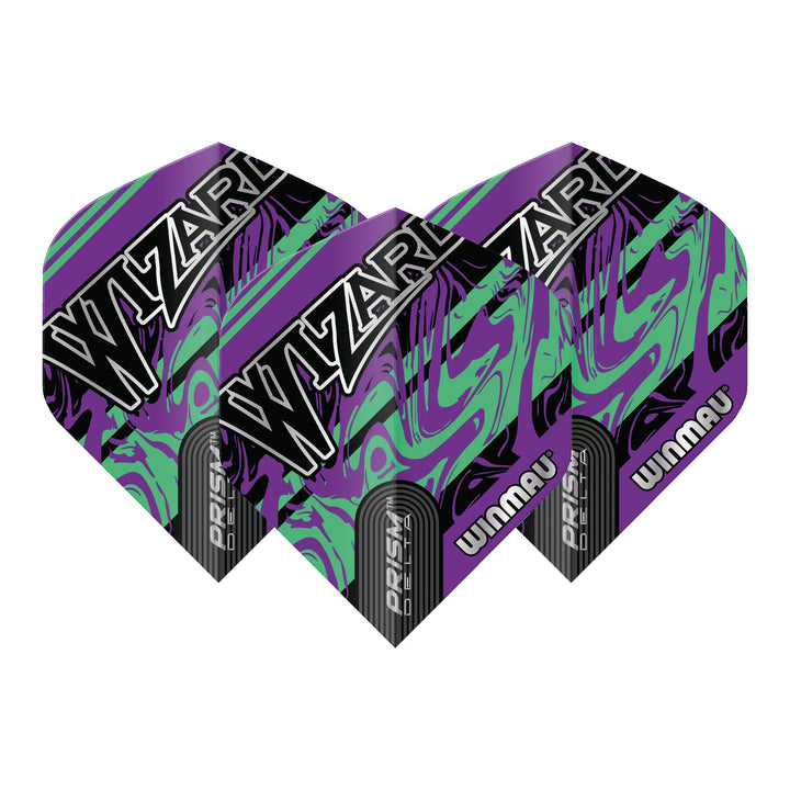 Winmau Simon Whitlock - Prism Delta Dart Flights Standard / Black Flights