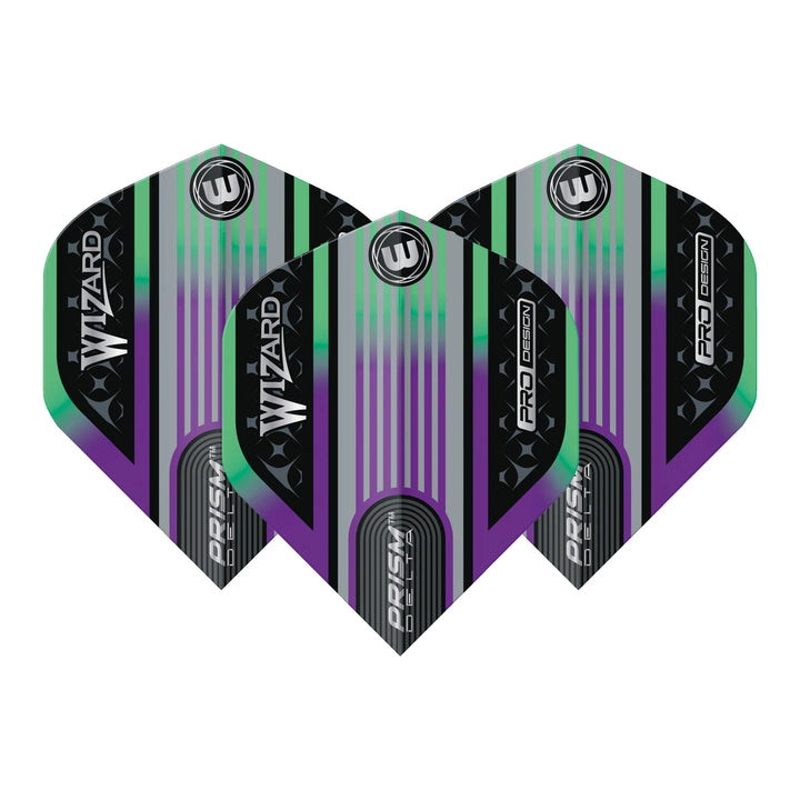 Winmau Simon Whitlock - Prism Delta Dart Flights Standard / Black Flights