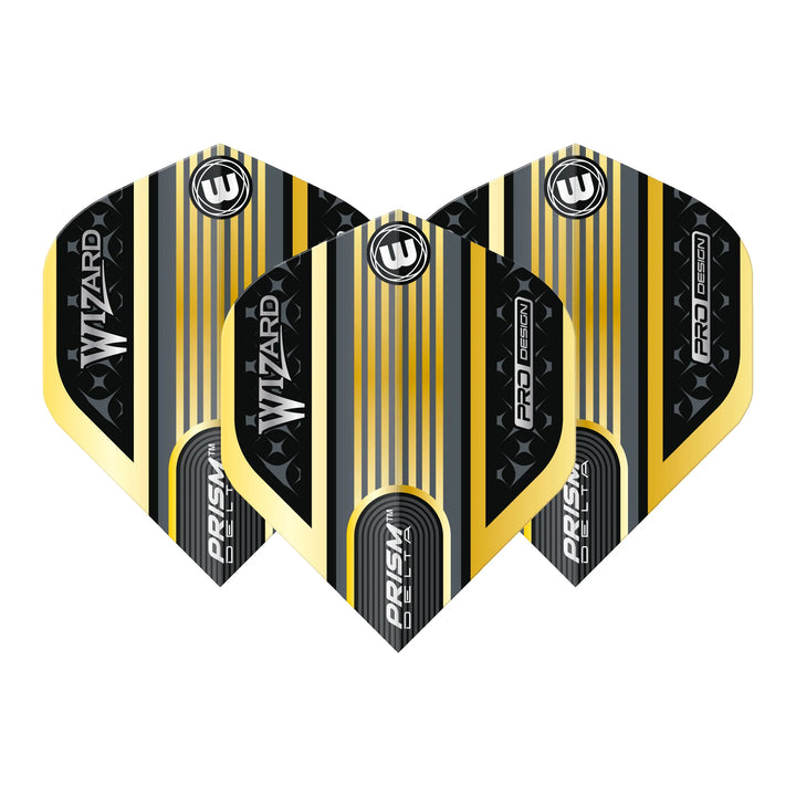 Winmau Simon Whitlock - Prism Delta Dart Flights Standard / Black Flights
