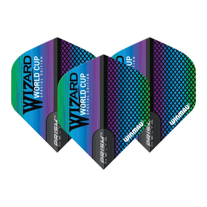 Winmau Simon Whitlock - Prism Delta Dart Flights Standard / Black Flights